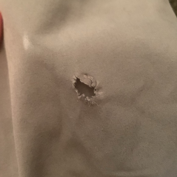 Good condition Men’s XS Gymshark pants with little hole - Picture 2 of 5